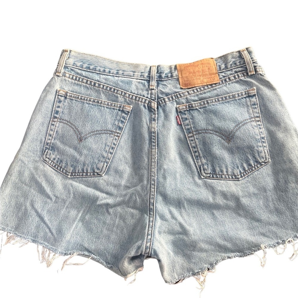 Levi's Light Blue Denim Jean Shorts